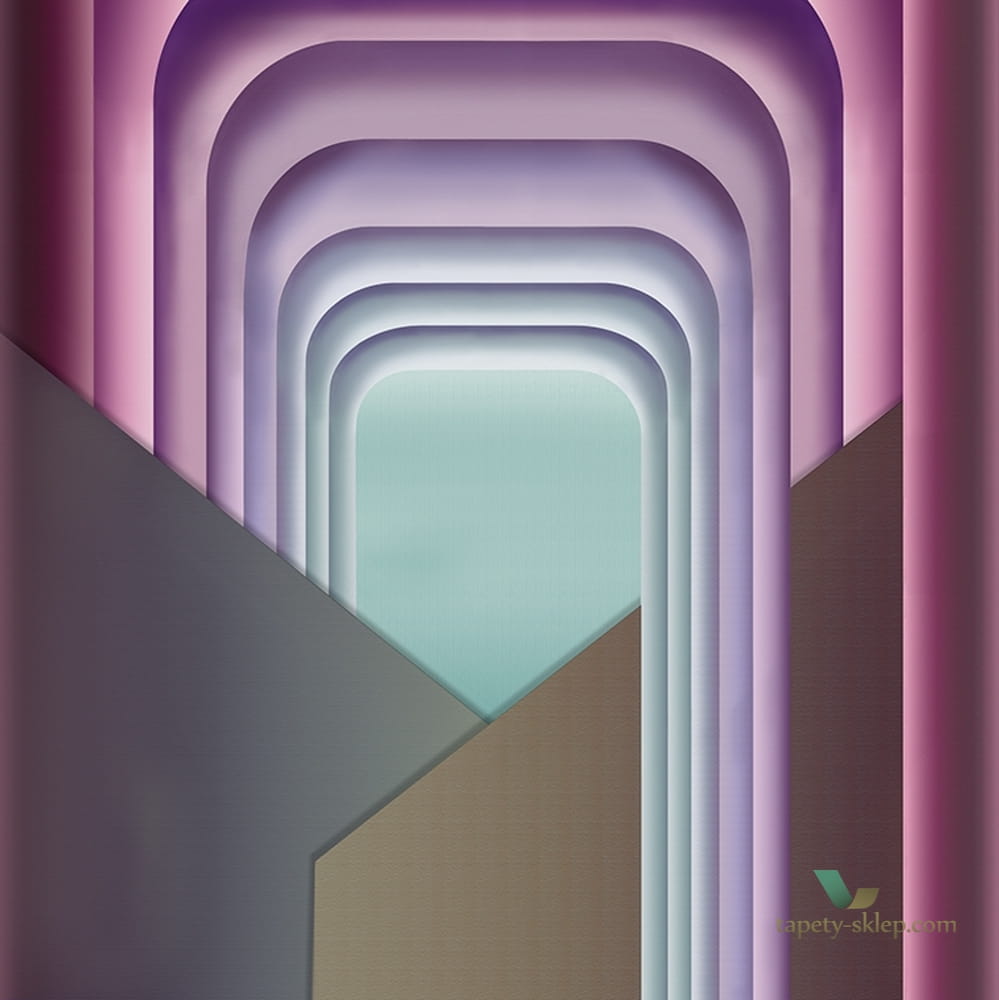 Tapeta łazienkowa Wall&Deco WET_OB1701 ORA-BLU WET SYSTEM