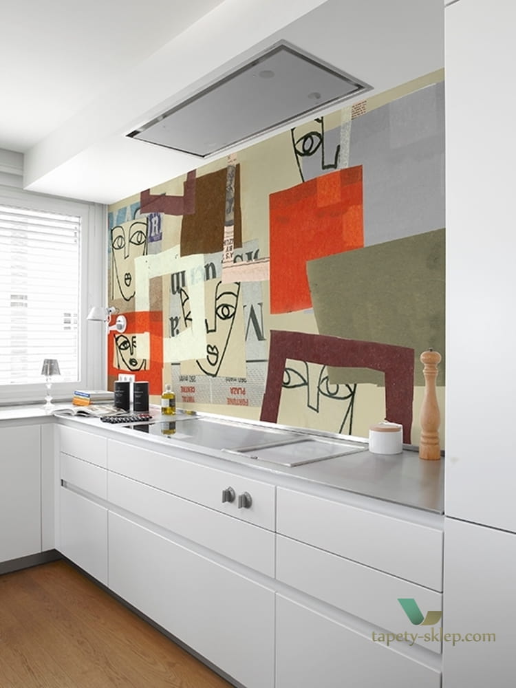 Tapeta łazienkowa Wall&Deco WET_PL1702 PLAZA WET SYSTEM