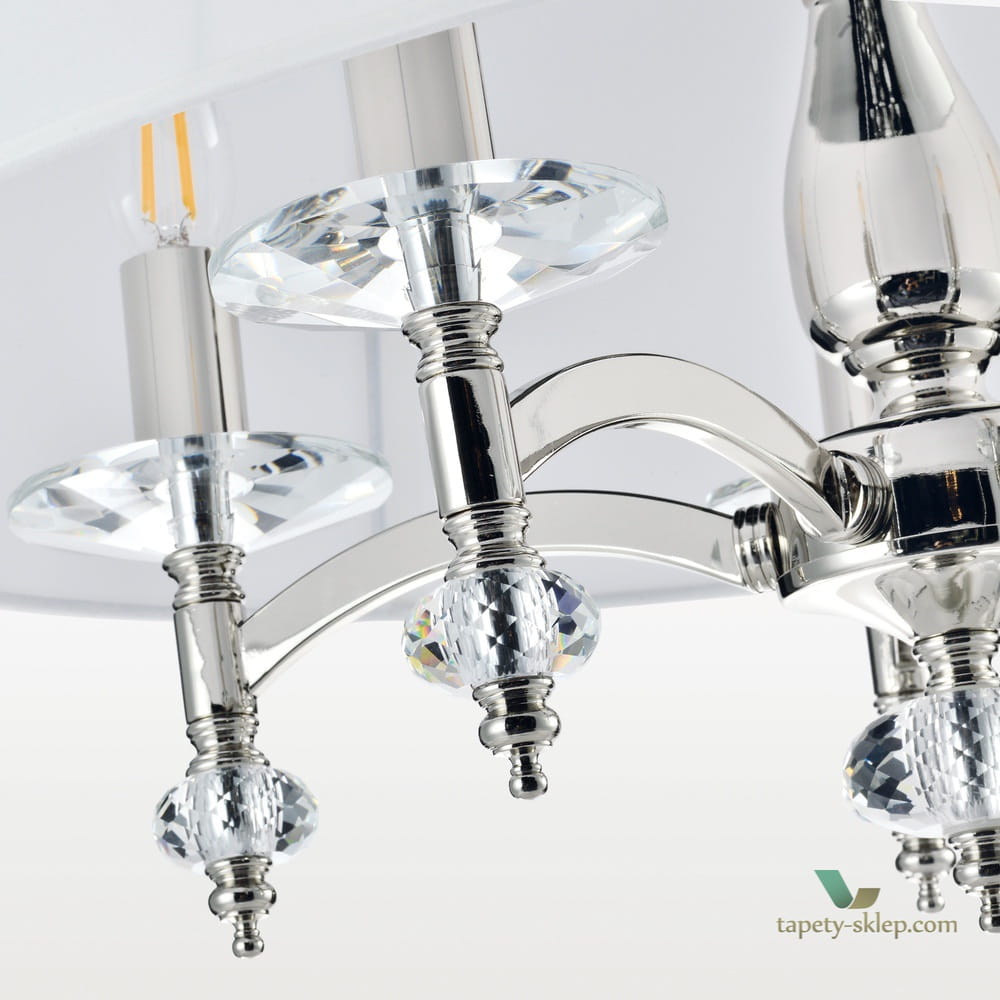 Lampa wisząca Cosmo Light  Verona P05377WH NI