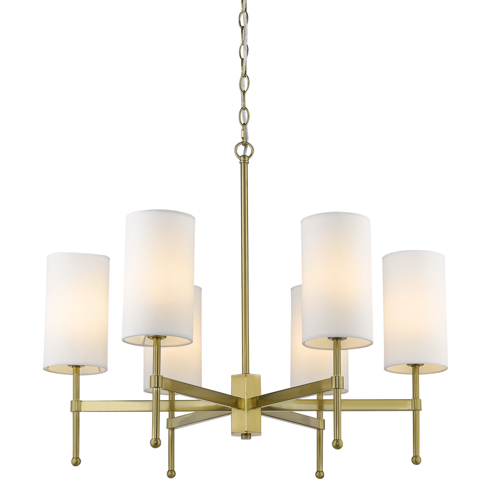 Lampa w stylu modern classic P06970BR  WH Denver