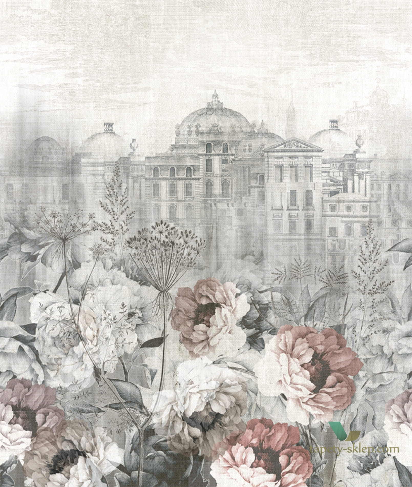 Mural Khroma DGKEN3012 Castleview Rose Kent