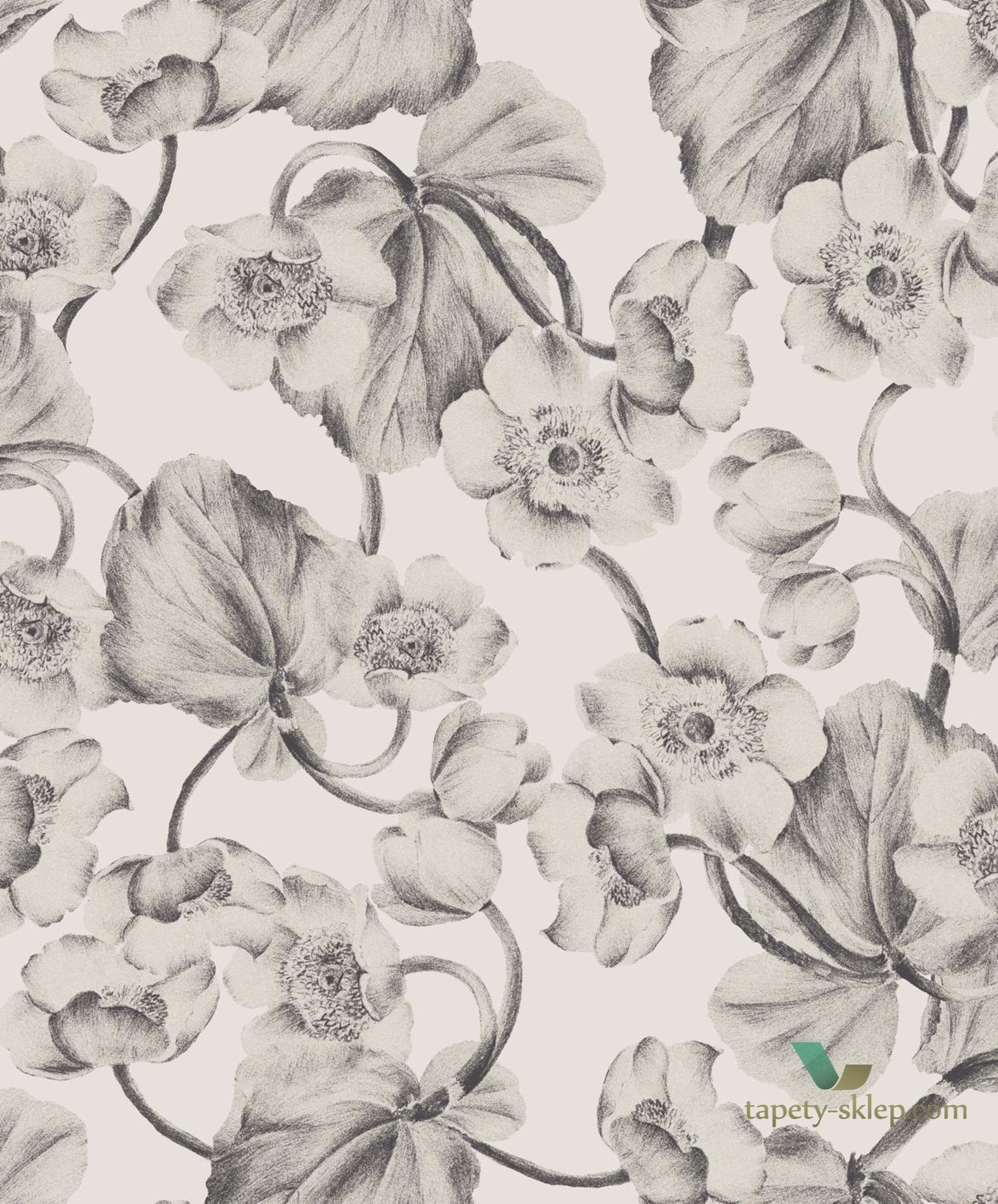 Tapeta kwiaty Khroma KEN301 Anemone Kent