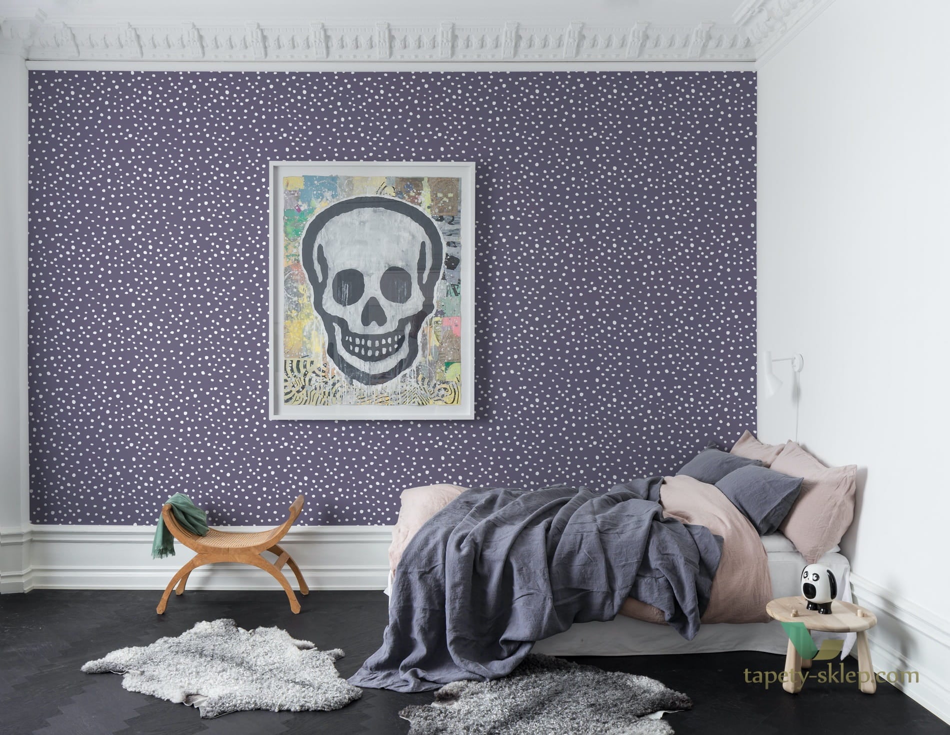 Fototapeta Rebel Walls R15754 Rebel Dot Violet
