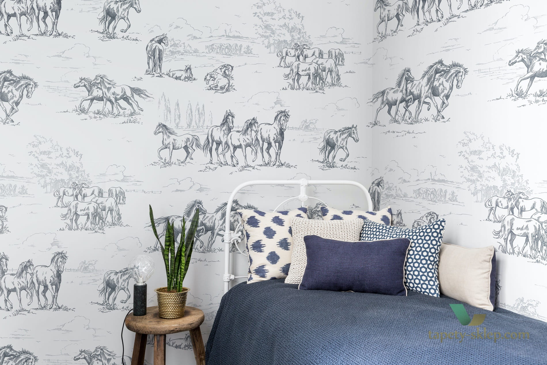 Fototapeta Rebel Walls R15591 Horse Herd