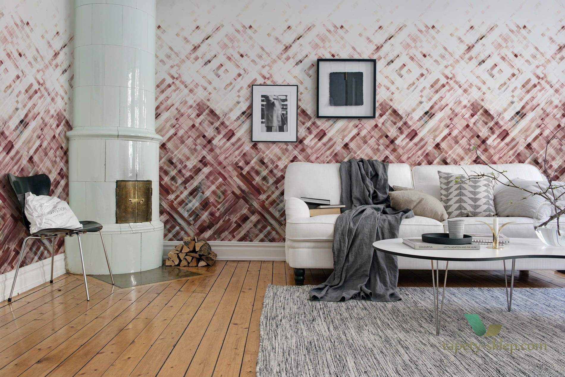 Fototapeta Rebel Walls R12893 Dream Weaver Burgundy