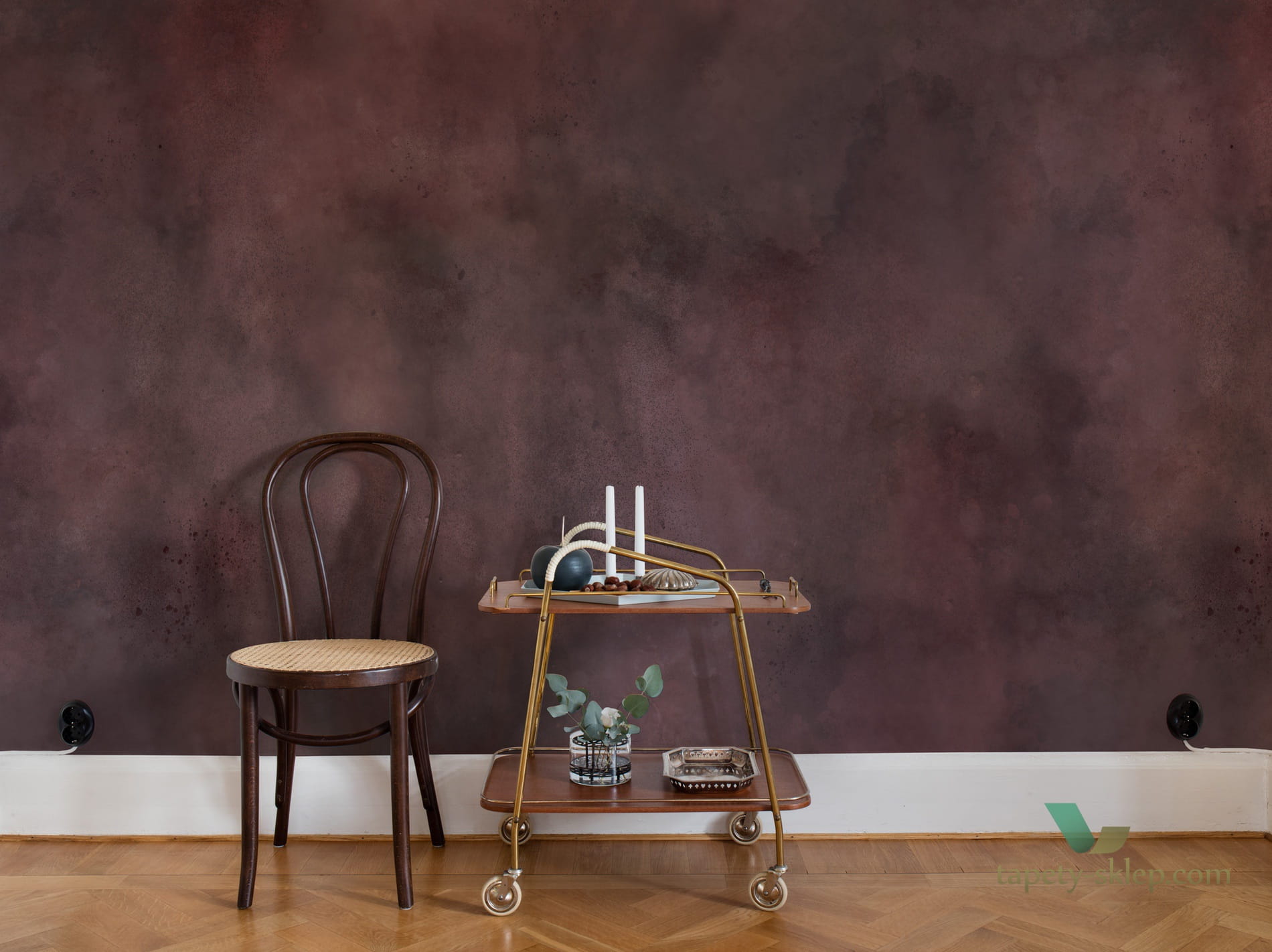 Fototapeta Rebel Walls R13274 Color Clouds Maroon