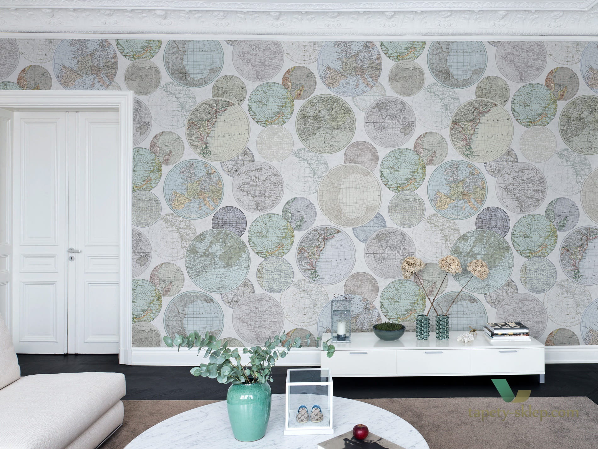 Fototapeta Rebel Walls R13884 Globes Gathering Dew
