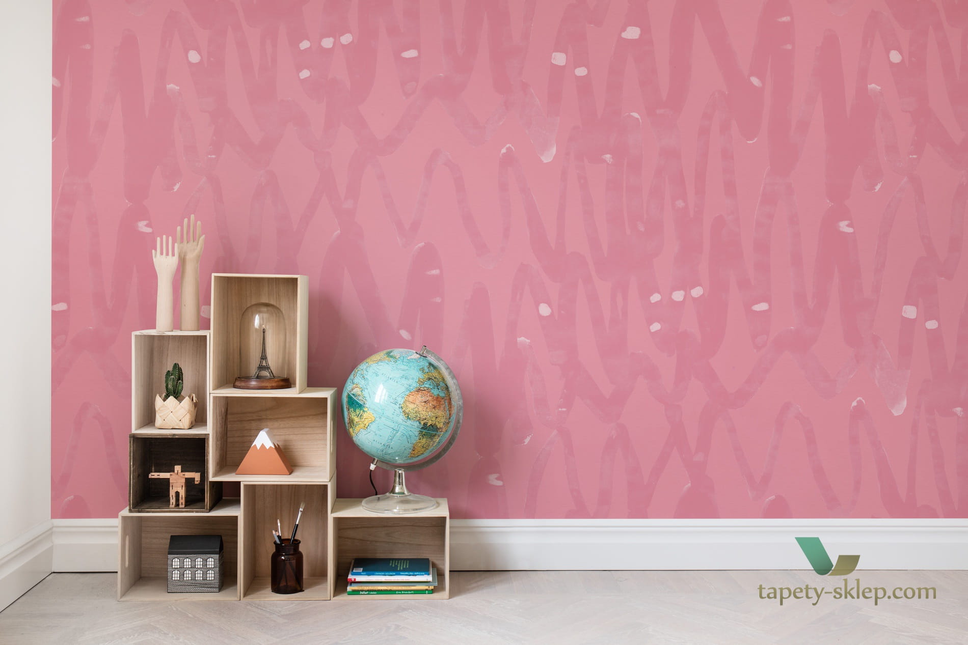 Fototapeta Rebel Walls R14095 Pulse Of Passion Pink