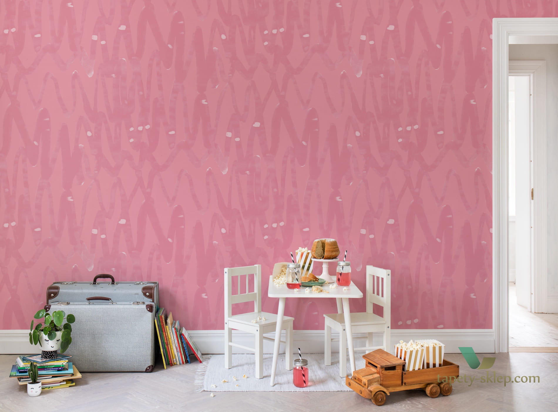 Fototapeta Rebel Walls R14095 Pulse Of Passion Pink