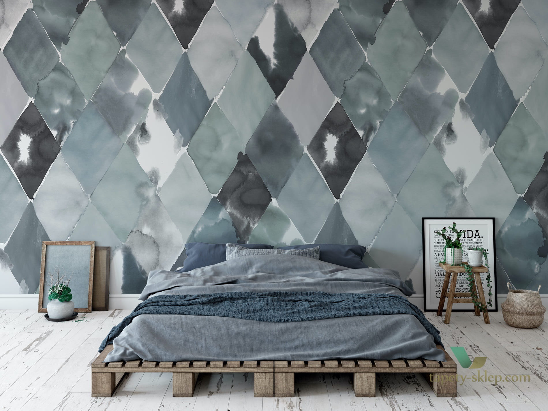Fototapeta Rebel Walls R15572 Big Harlequin Breeze