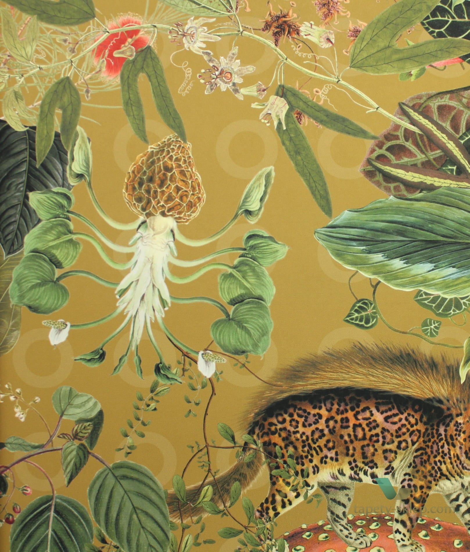 Tapeta Zwierzęta Arte Moooi MO2074 Menagerie of Extinct Animals Curry