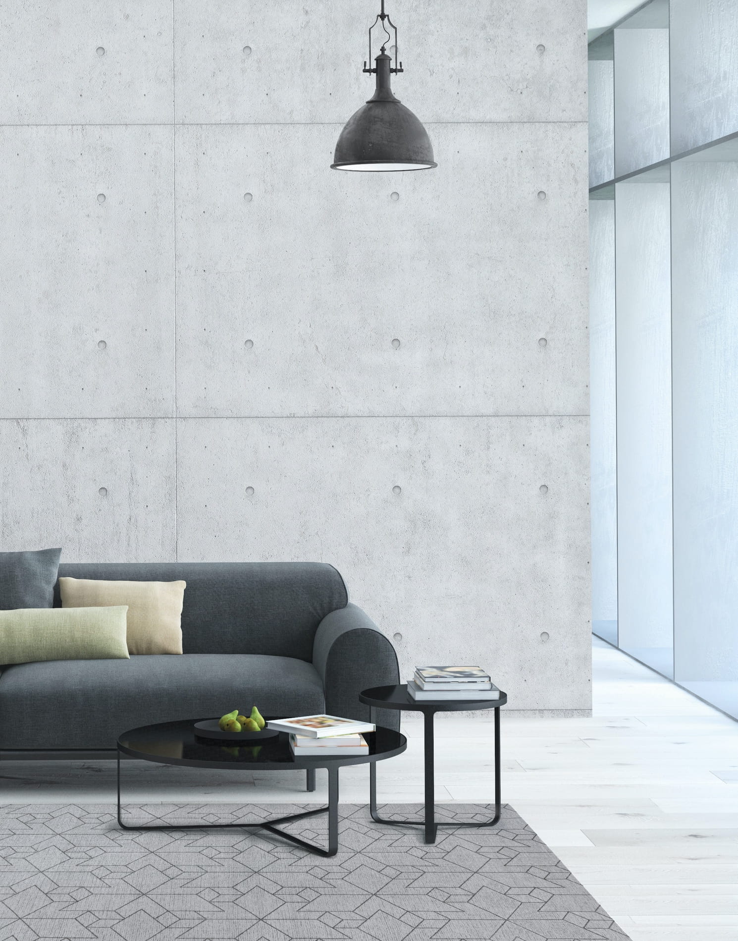 Dywan Urban Gray Carpet Decor