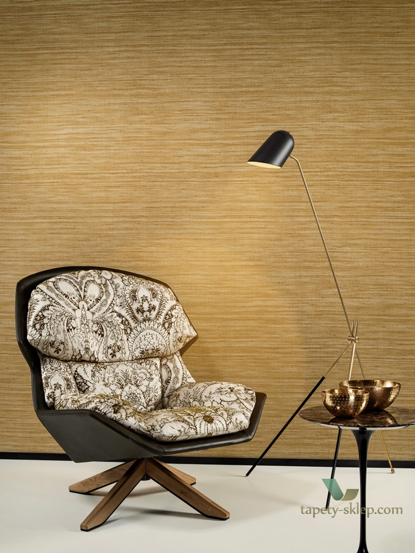 Tapeta jak płótno Arte Lignes 40504 Lino