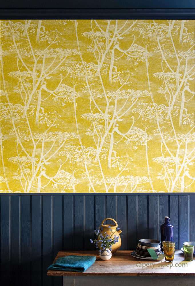 Tapeta Kwiaty Kopru Cole&Son Cow Parsley 95/9051 The Conptemporary Collection