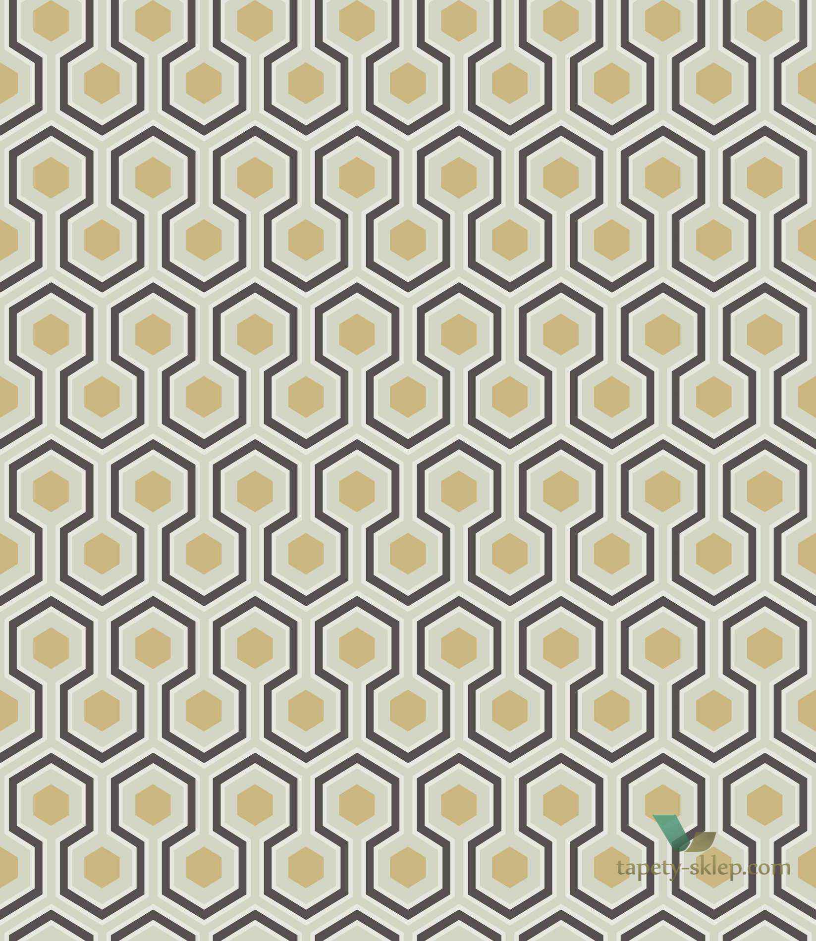 Tapeta W Heksagony Cole&Son Hicks Hexagon 66/8056 The Conptemporary Collection