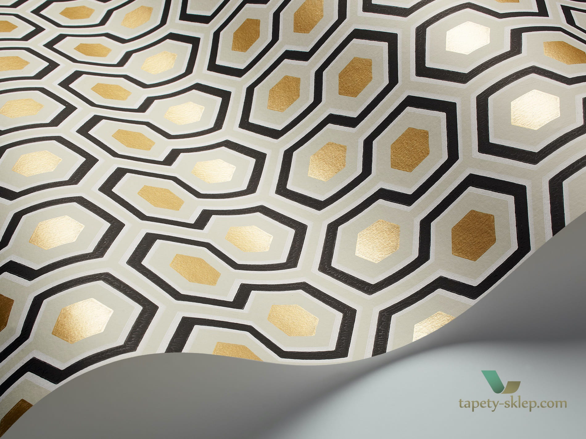 Tapeta W Heksagony Cole&Son Hicks Hexagon 66/8056 The Conptemporary Collection