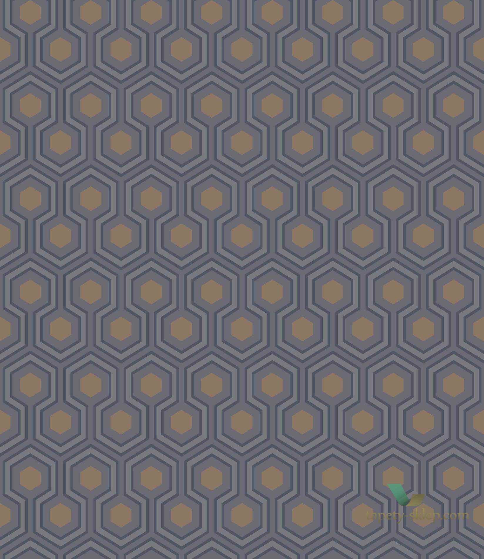 Tapeta W Heksagony Cole&Son Hicks Hexagon 95/3015 The Conptemporary Collection