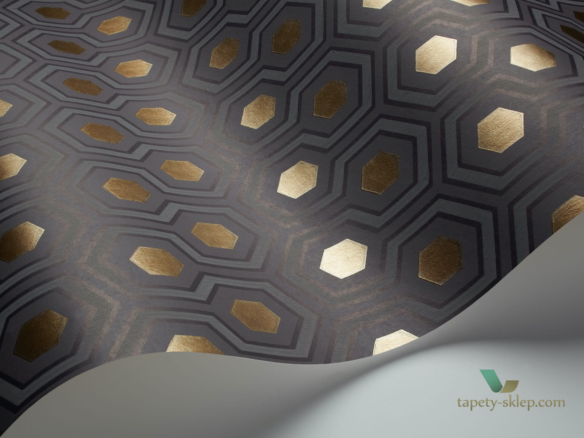 Tapeta W Heksagony Cole&Son Hicks Hexagon 95/3015 The Conptemporary Collection