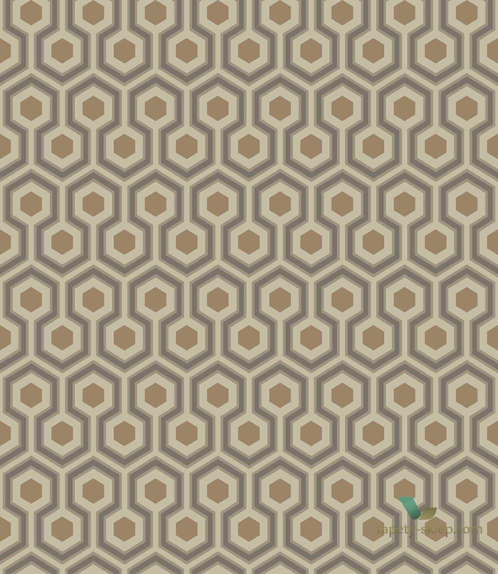Tapeta W Heksagony Cole&Son Hicks Hexagon 95/3017 The Conptemporary Collection