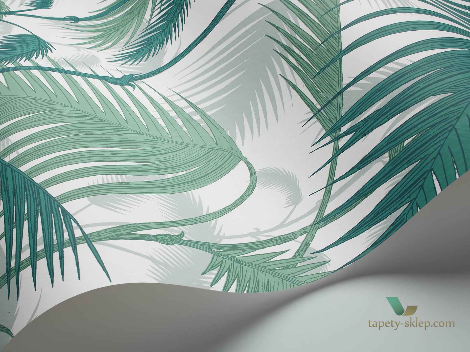 Tapeta Liscie Palm Cole&Son Palm Jungle 95/1002 The Conptemporary Collection