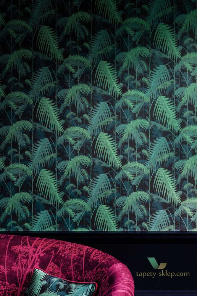 Tapeta Liscie Palm Cole&Son Palm Jungle 95/1007 The Conptemporary Collection