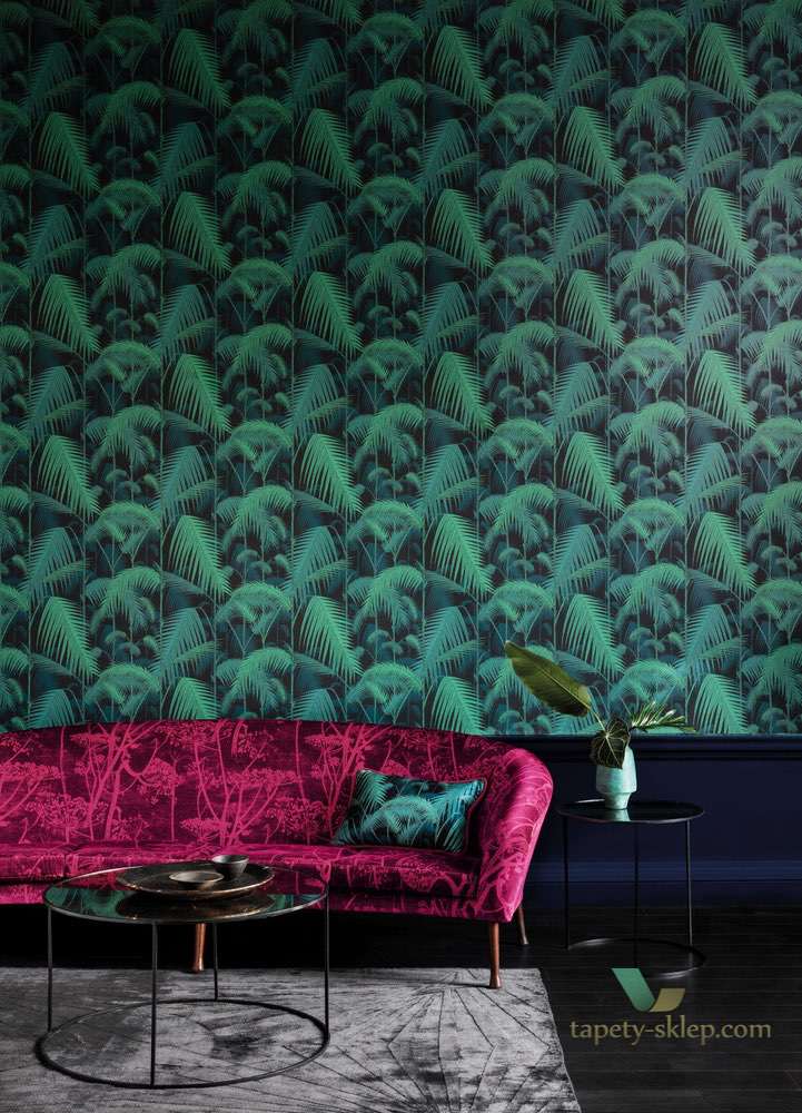 Tapeta Liscie Palm Cole&Son Palm Jungle 95/1007 The Conptemporary Collection