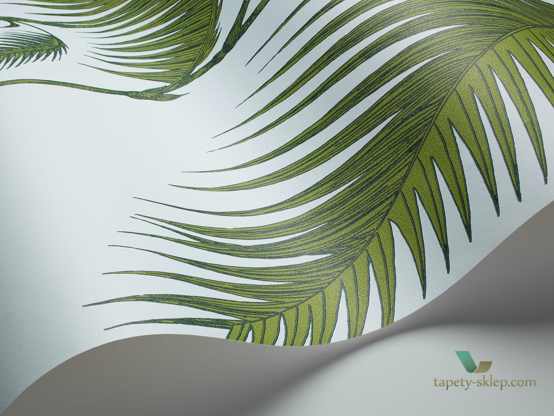 Tapeta Tropikalne Liście Cole&Son Palm Leaves 66/2010 The Conptemporary Collection