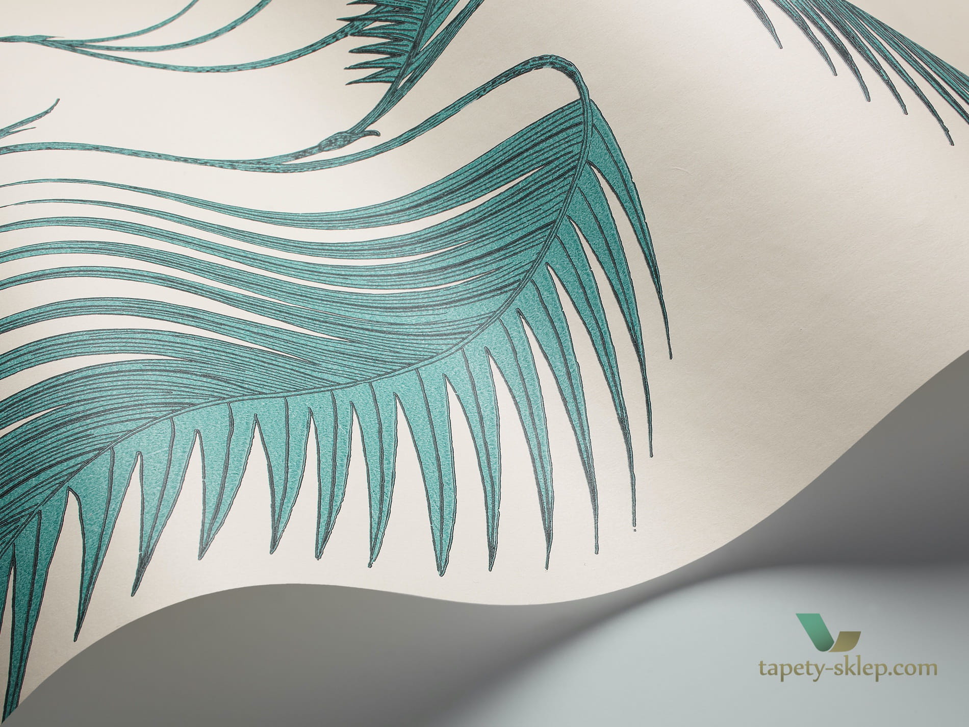 Tapeta Tropikalne Liście Cole&Son Palm Leaves 66/2012 The Conptemporary Collection