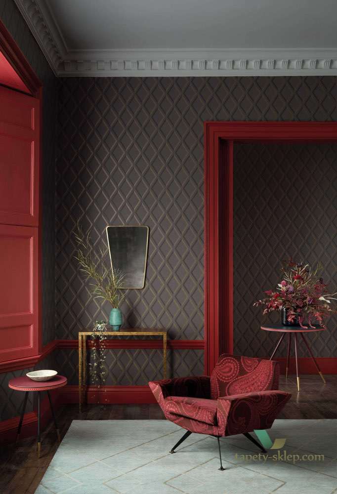Tapeta Kratownica Cole&Son Pompeian 95/11061 The Conptemporary Collection