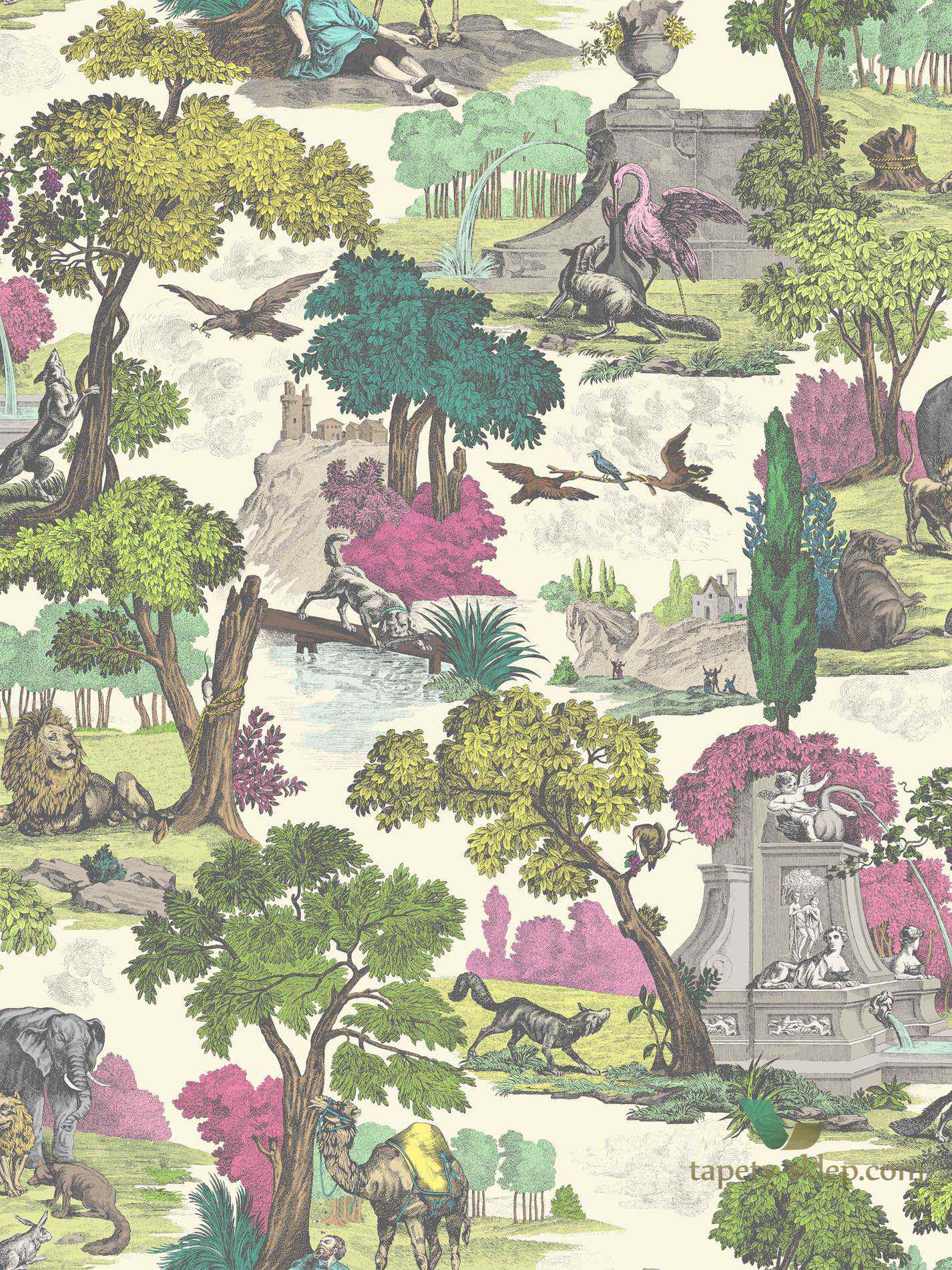 Tapeta Scenki Cole&Son Versailles Grand 99/16064 The Conptemporary Collection cena za 2 rolki