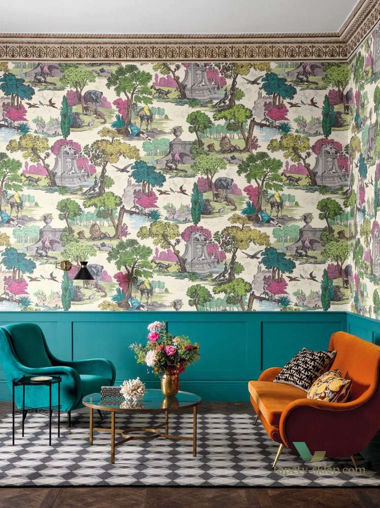 Tapeta Scenki Cole&Son Versailles Grand 99/16064 The Conptemporary Collection cena za 2 rolki