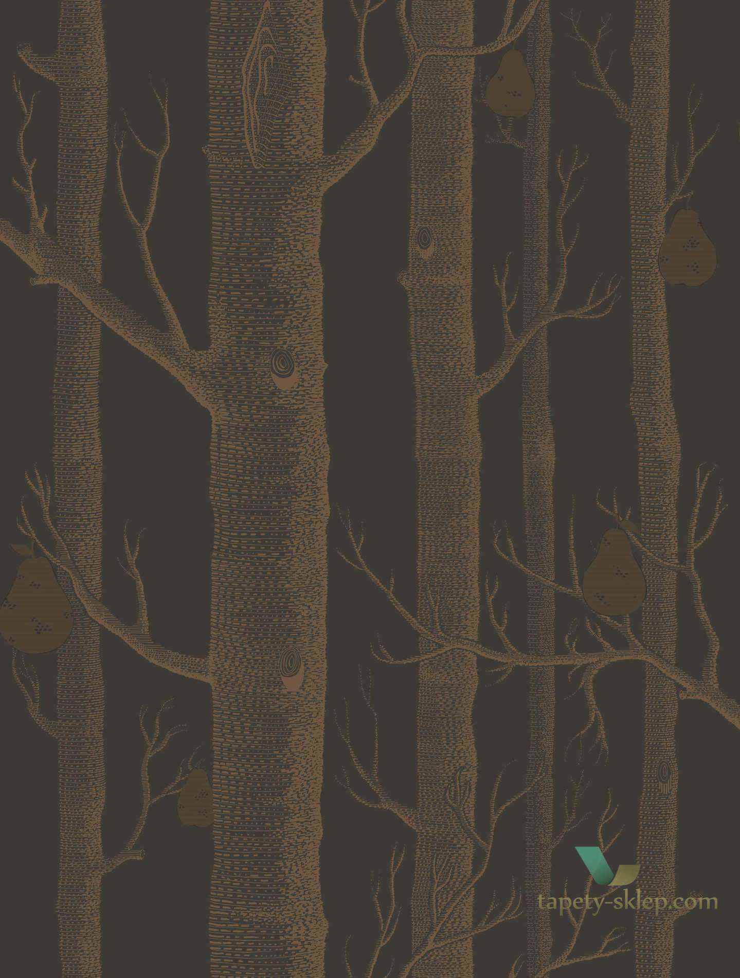 Tapeta Brzozy I Gruszki Cole&Son Woods & Pears 95/5028 The Conptemporary Collection