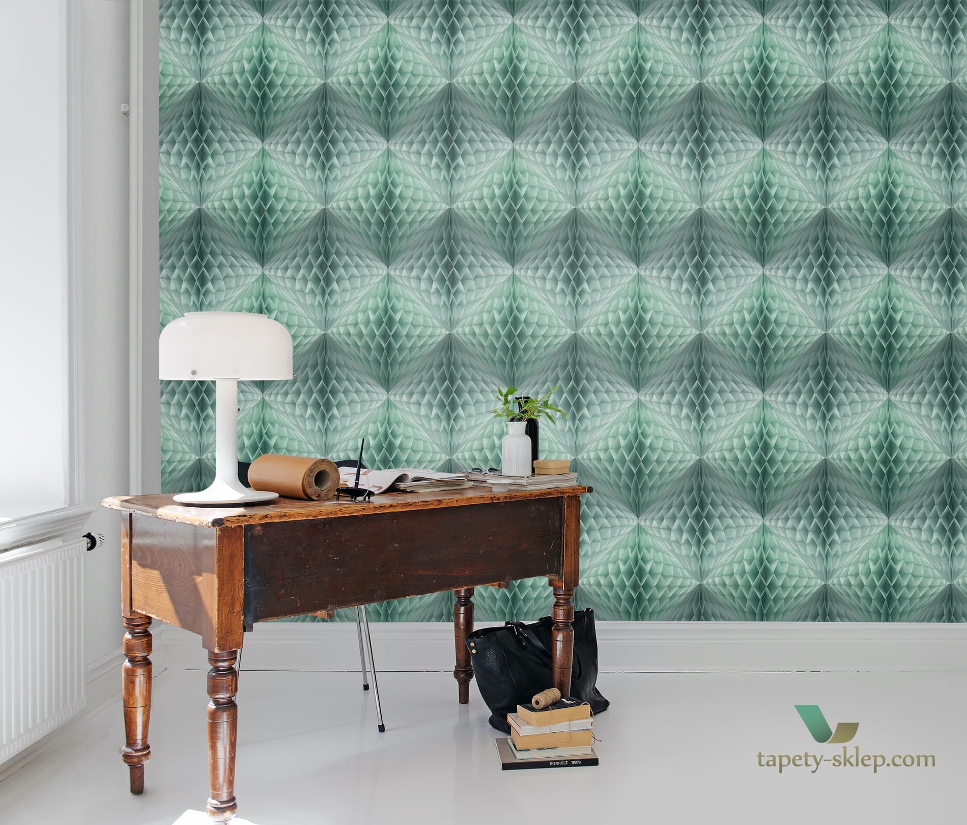 Fototapeta Rebel Walls R13393 Pom Pom Mint