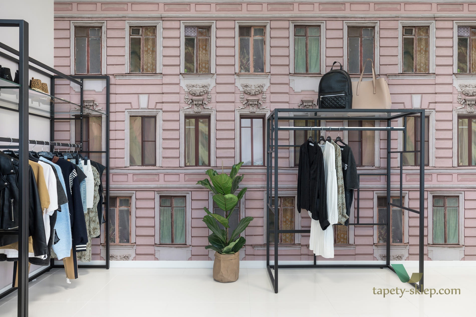 Fototapeta Rebel Walls R15881 Pink Facade