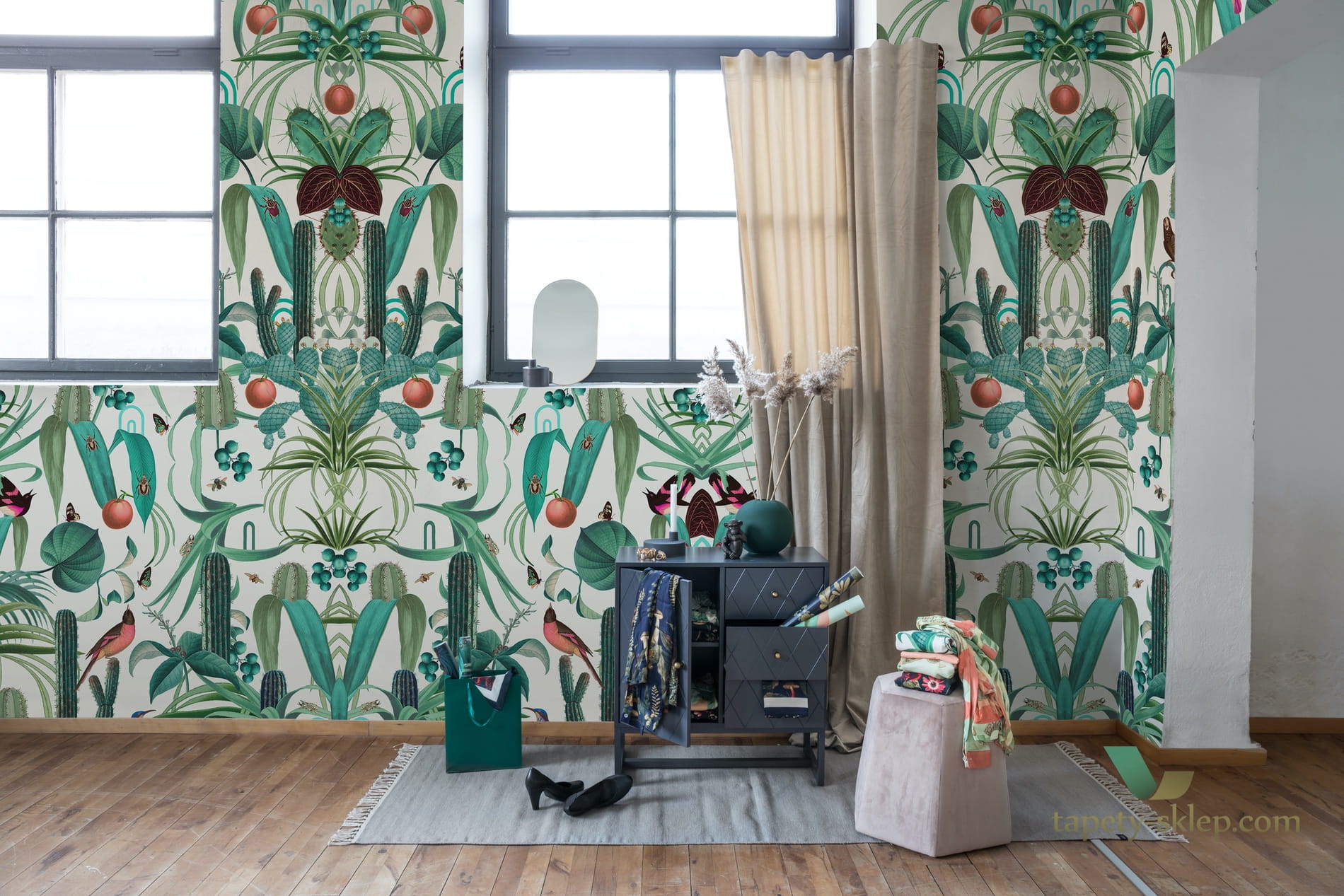 Fototapeta Rebel Walls R16161 Cuba Jungle