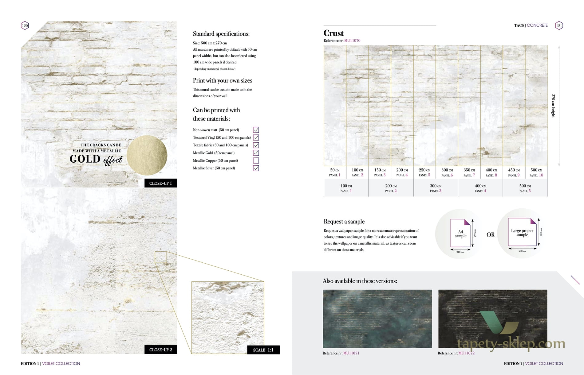 Tapeta Muance MU11071 Crust