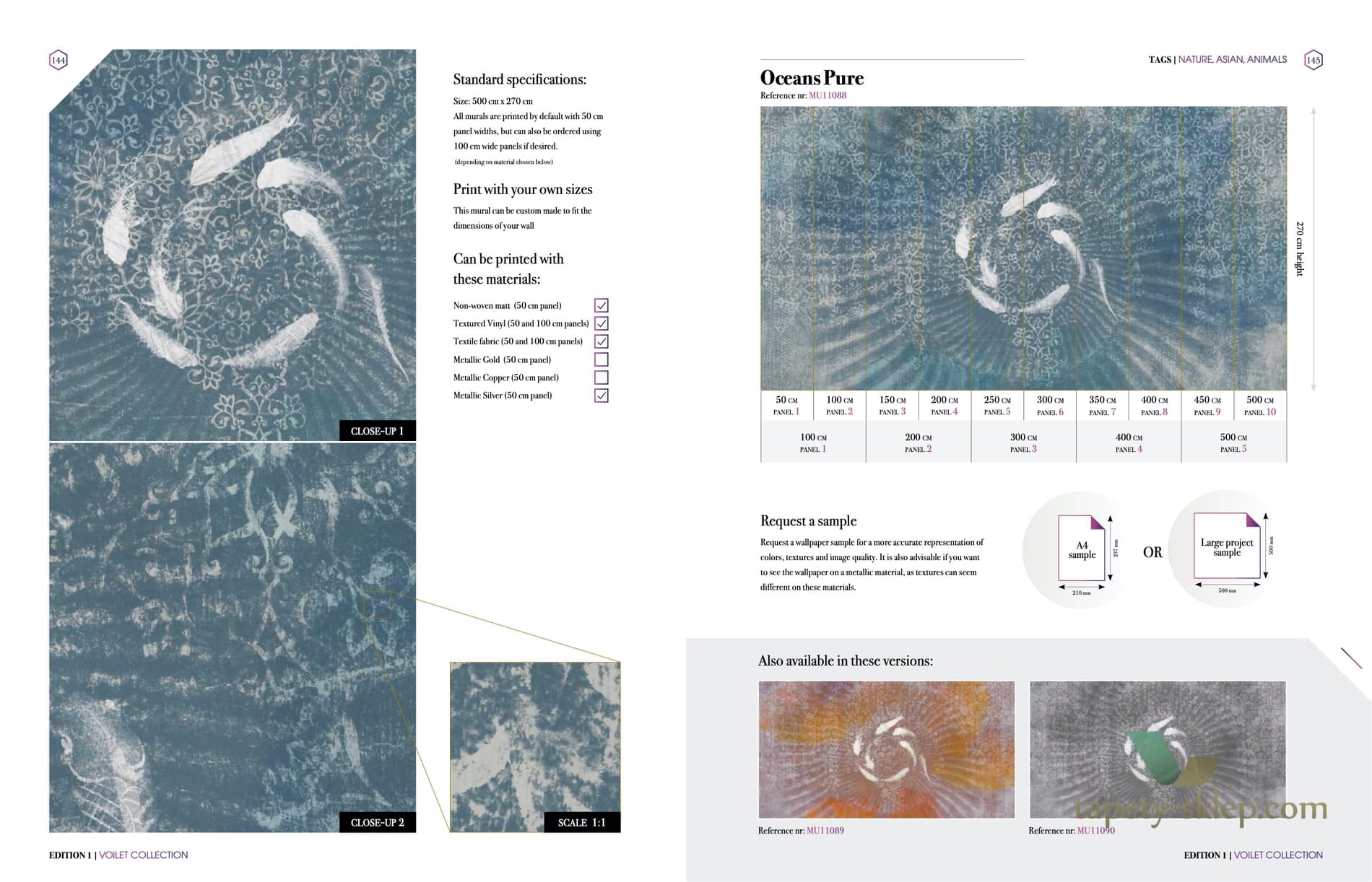 Tapeta Muance MU11088 Oceans Pure