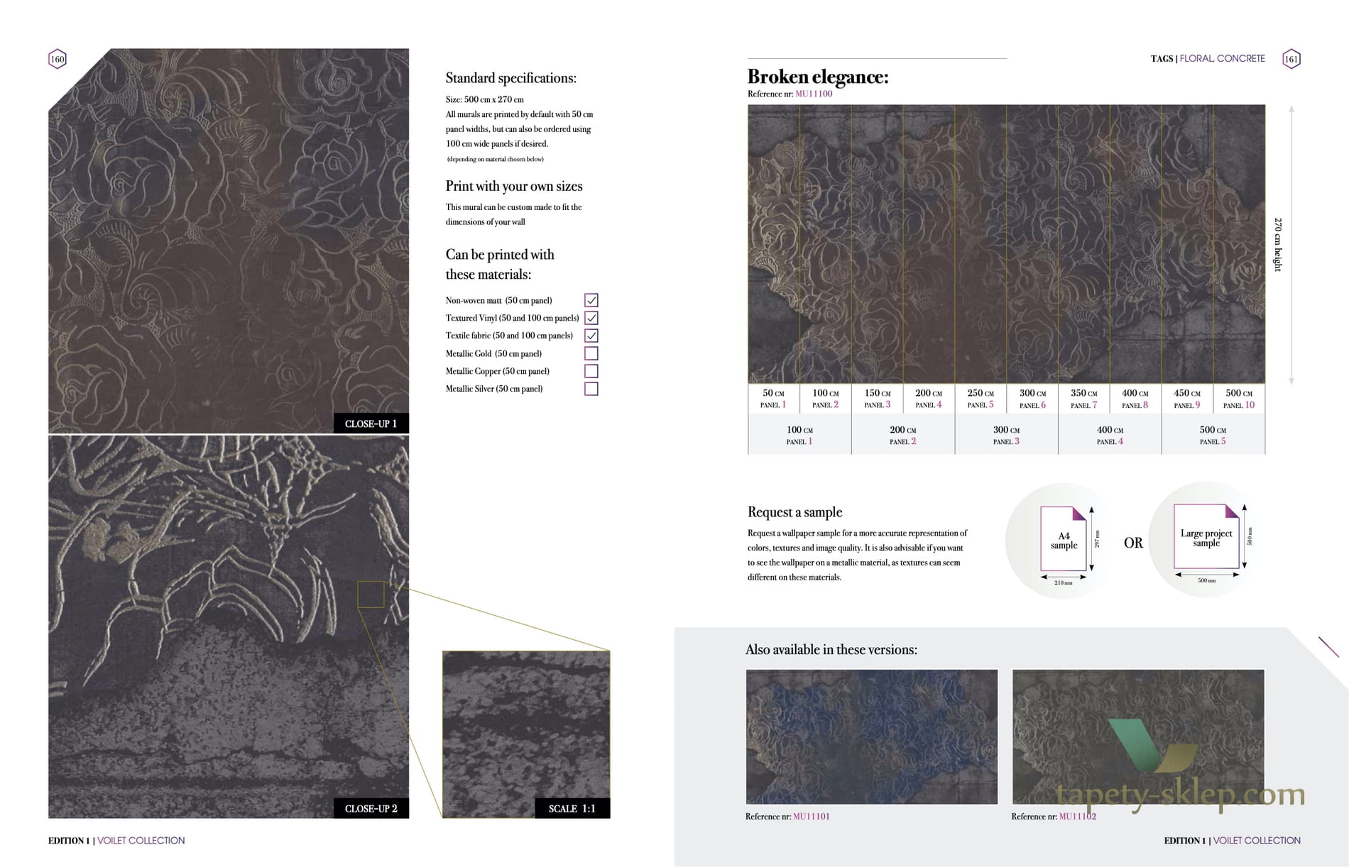 Tapeta Muance MU11101 Broken Elegance