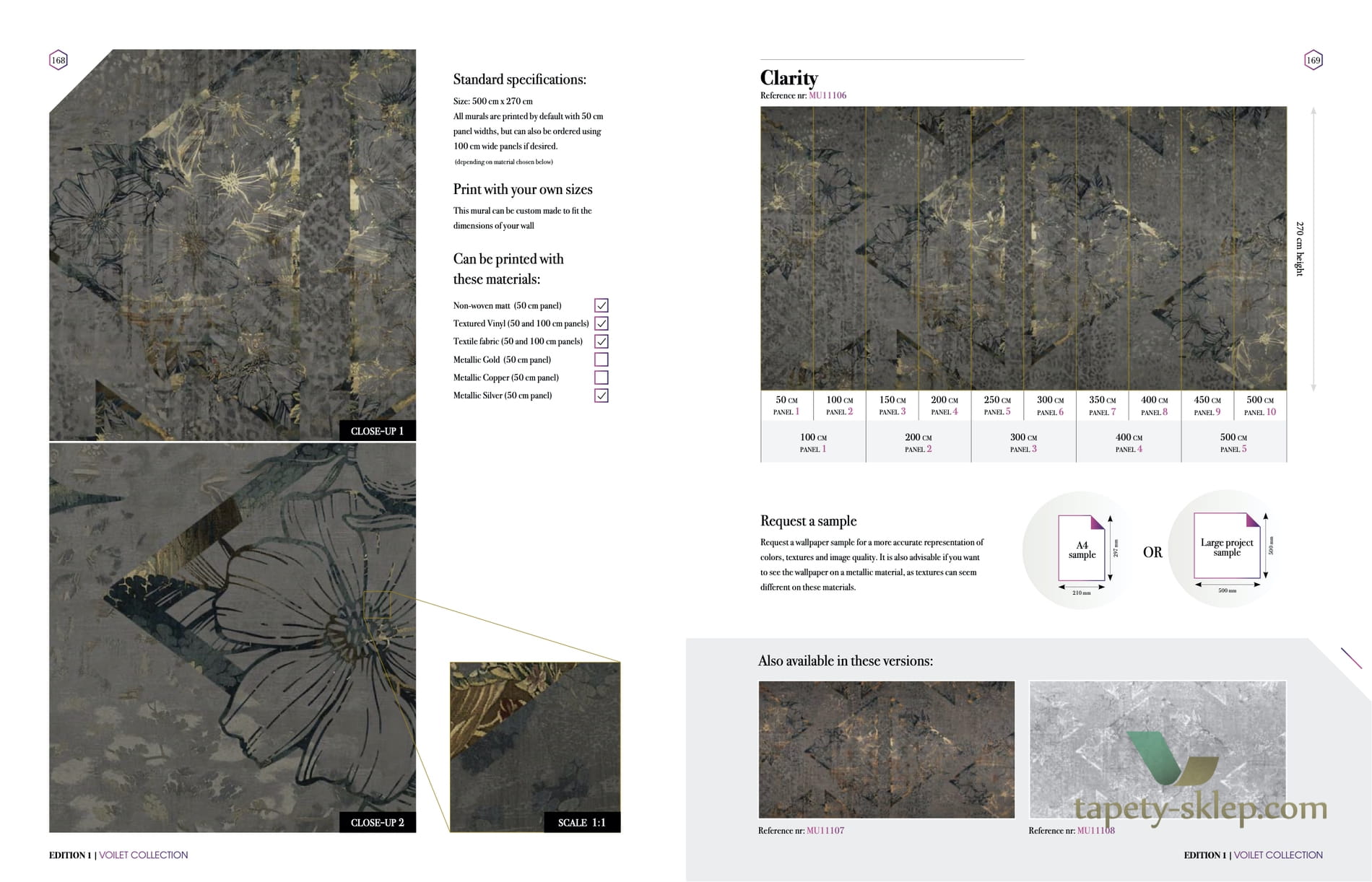 Tapeta Muance MU11106 Clarity