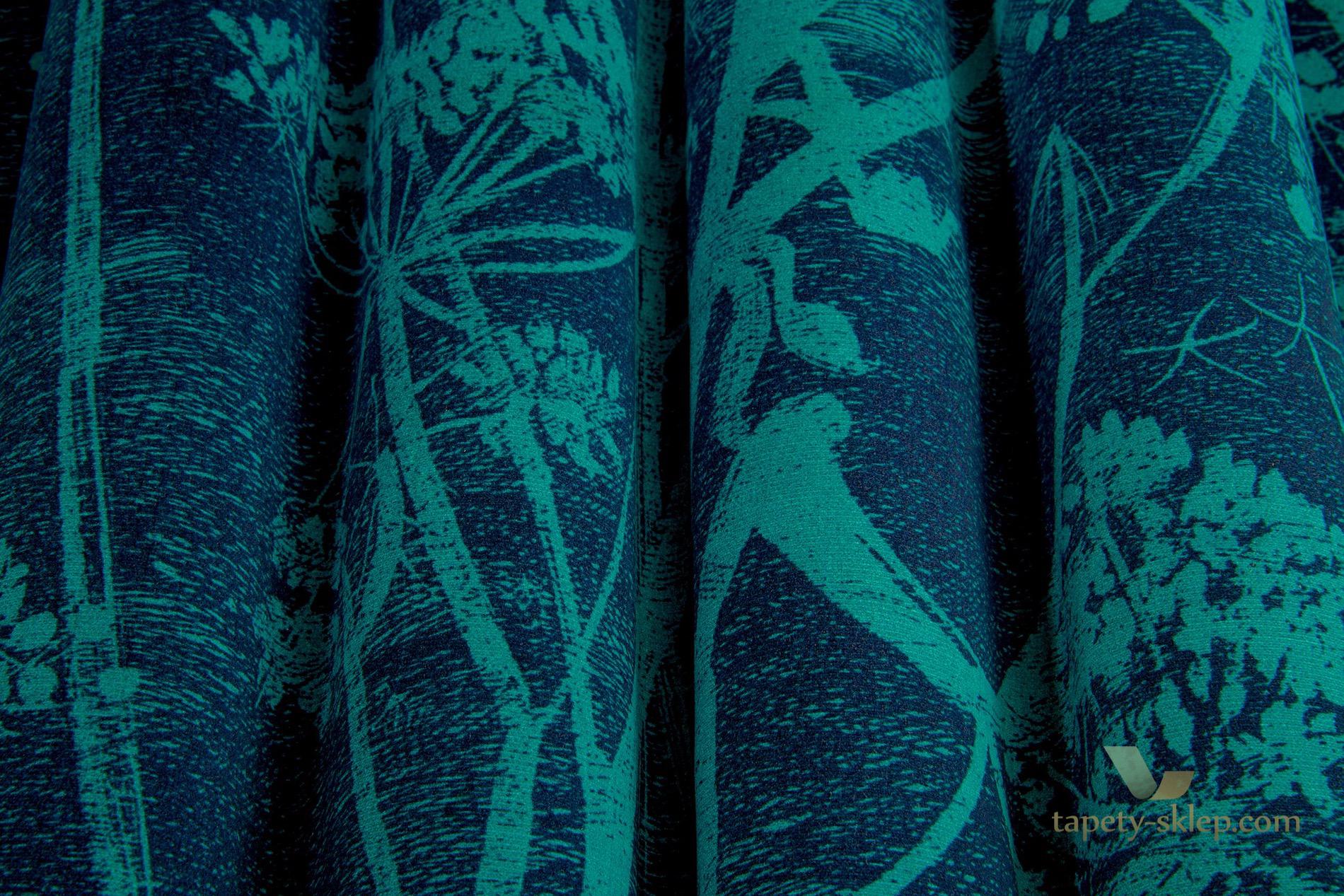 Tkanina kwiaty kopru welur Cole&Son Cow Parsley Velvet F111/5015 The Contemporary Collection