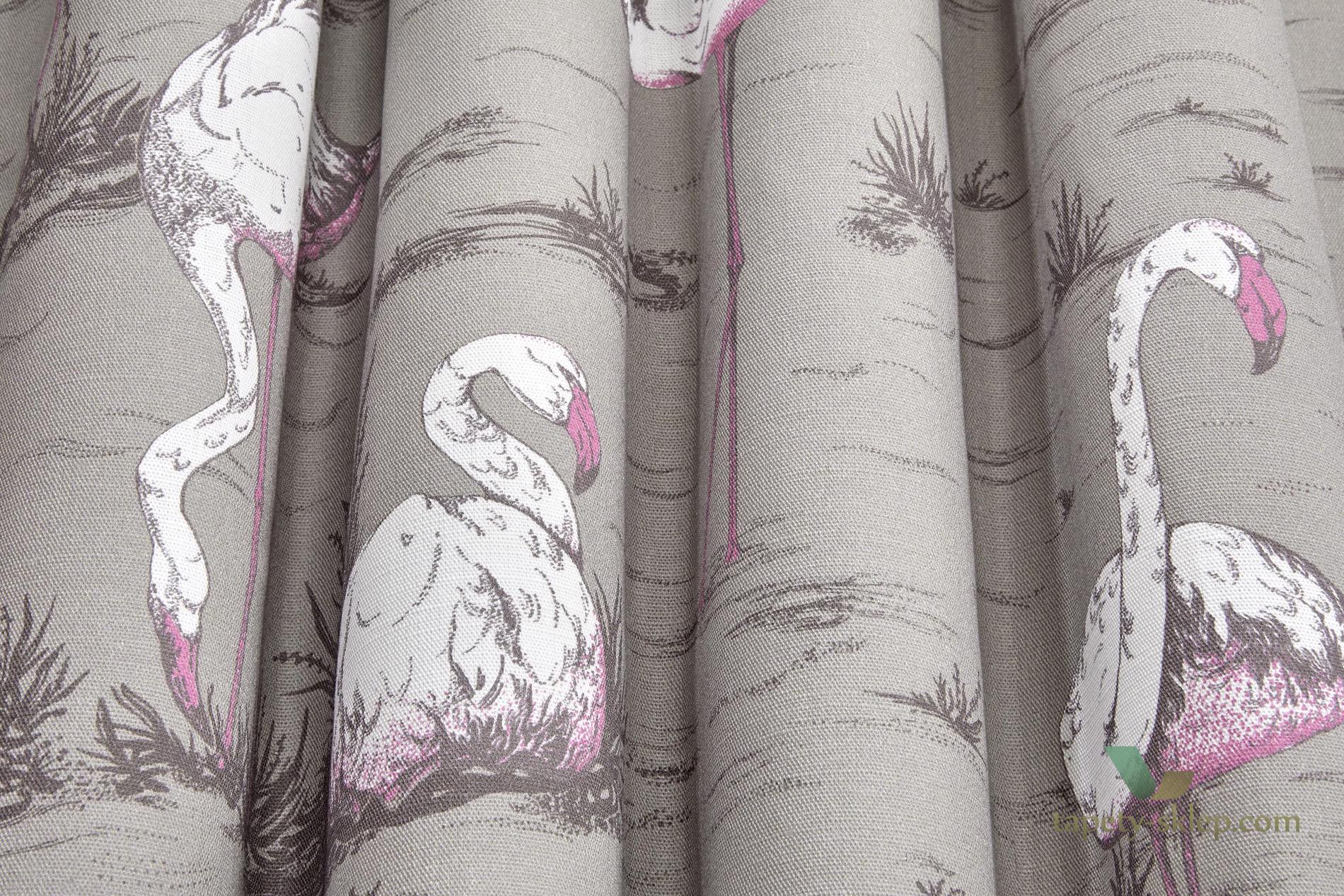 Tkanina flamingi Cole&Son Flamingos F111/3011LU The Contemporary Collection