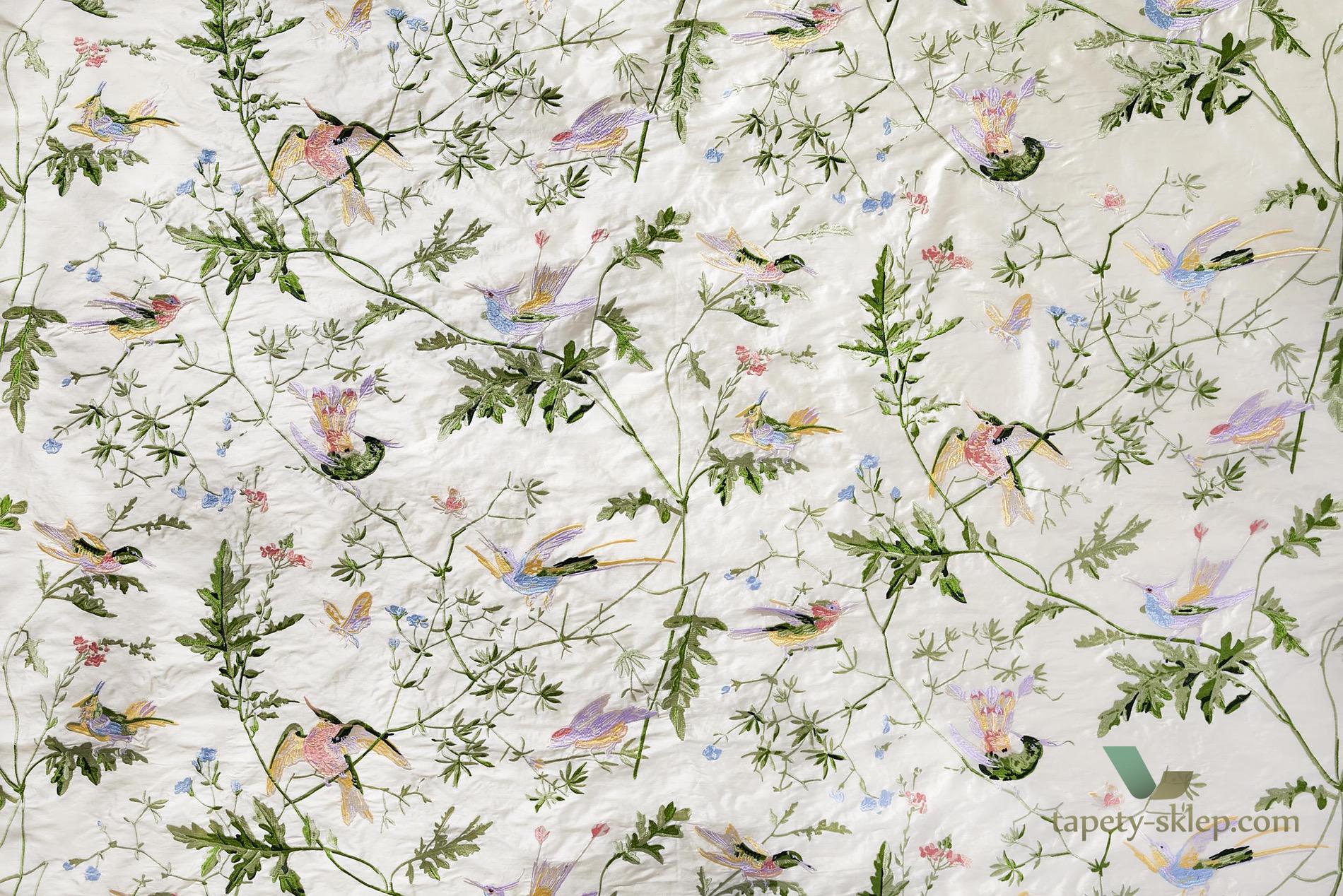 Tkanina Jedwab Cole&Son Hummingbirds F111/1002 The Contemporary Collection