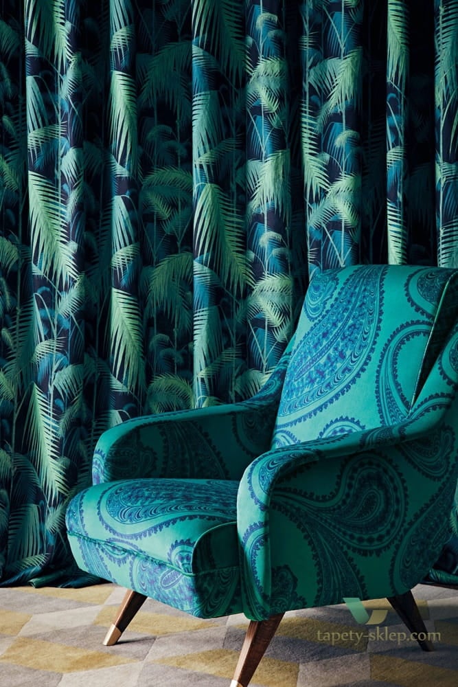 Tkanina palmy Cole&Son Palm Jungle F111/2005LU The Contemporary Collection