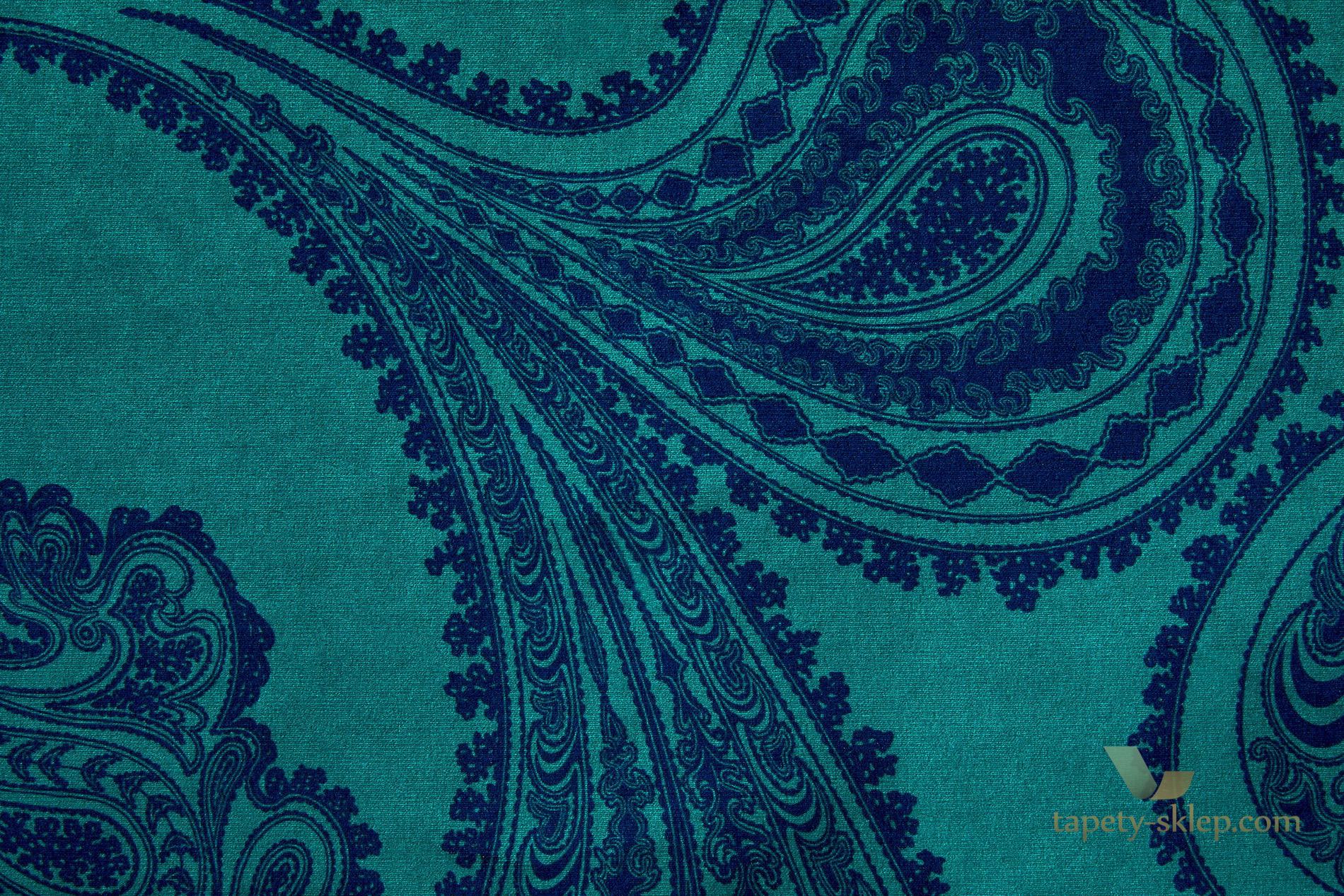 Tkanina paisley welur Cole&Son Rajapur F111/10036 The Contemporary Collection