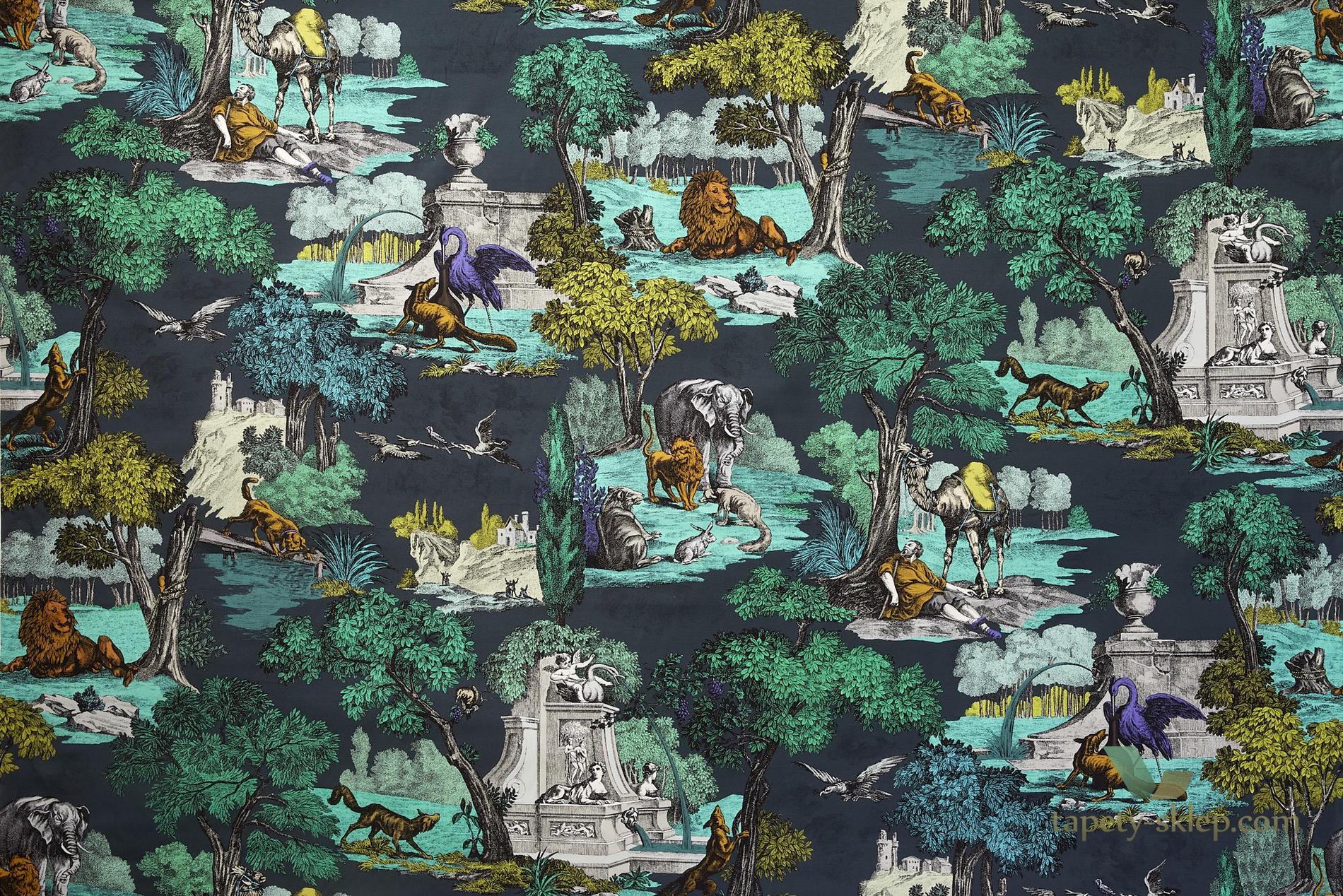 Tkanina bawełniana Cole&Son Versailles Grand F111/6022 The Contemporary Collection