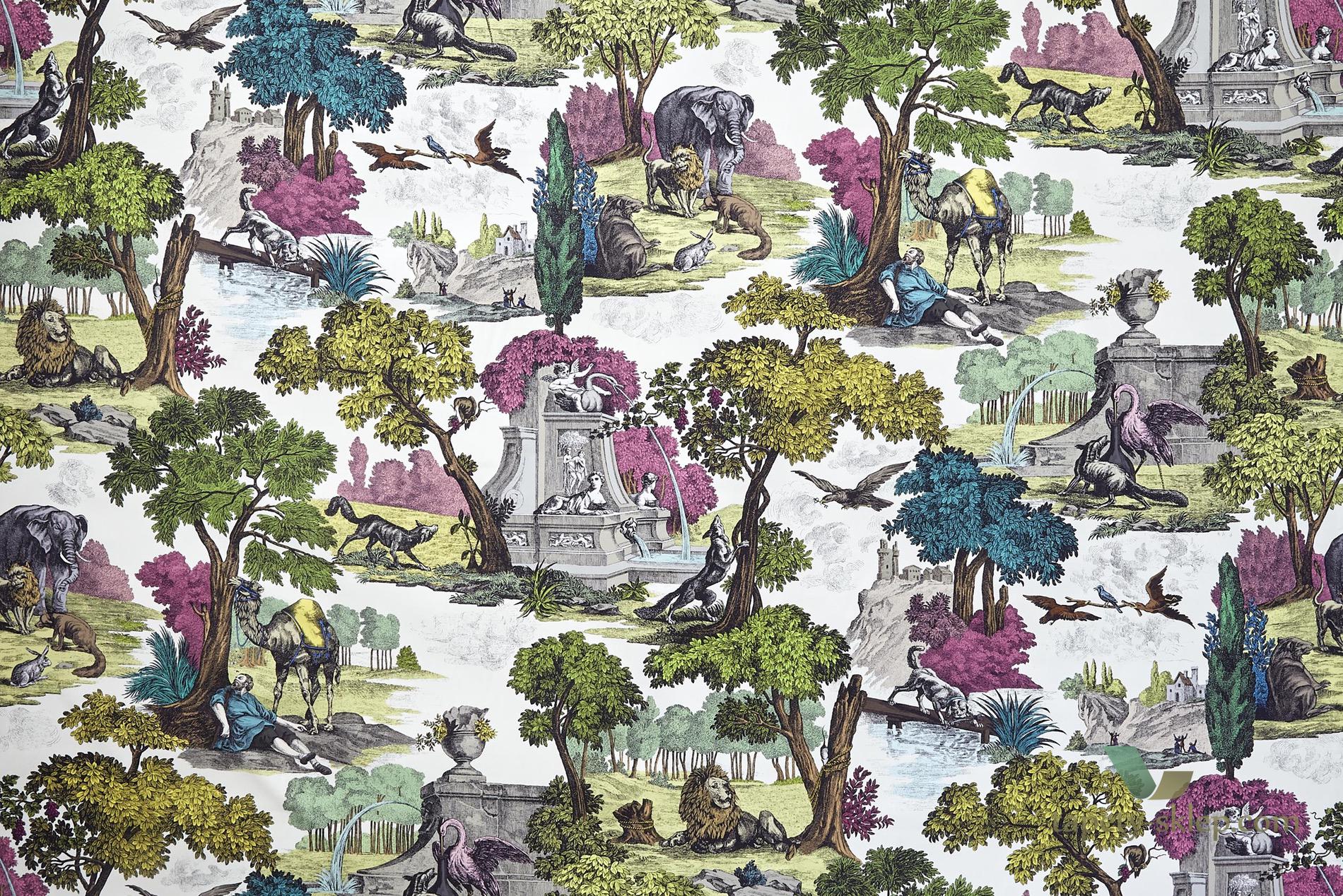 Tkanina bawełniana Cole&Son Versailles Grand F111/6023 The Contemporary Collection