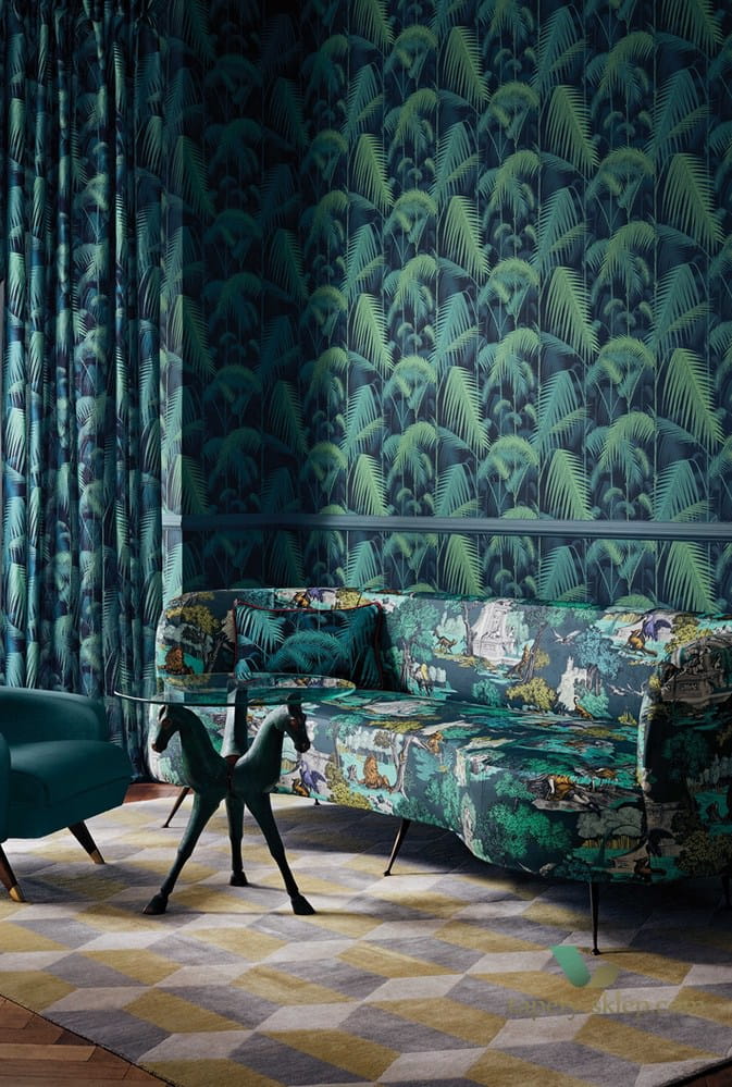 Tkanina bawełniana Cole&Son Versailles Grand F111/6023 The Contemporary Collection