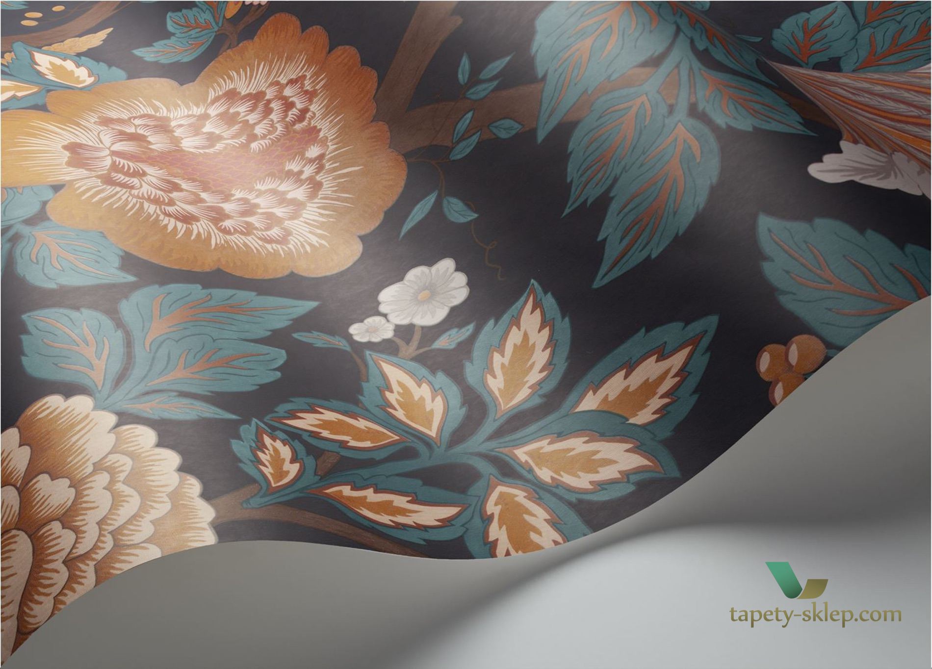 Tapeta Kwiaty Cole&Son Midsummer Bloom 116/4014 Pearwood