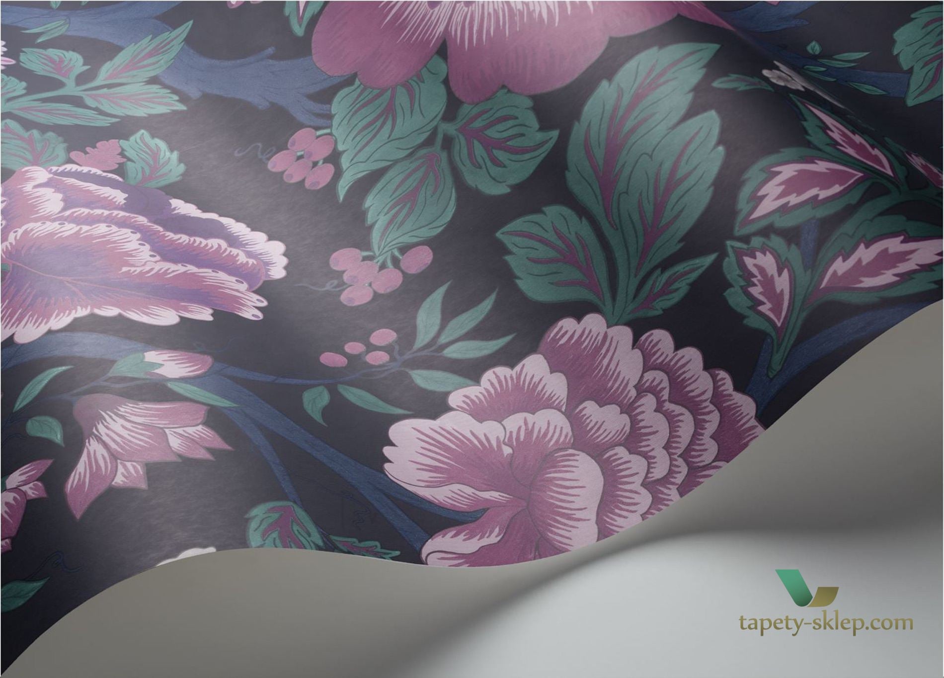 Tapeta Kwiaty Cole&Son Midsummer Bloom 116/4015 Pearwood