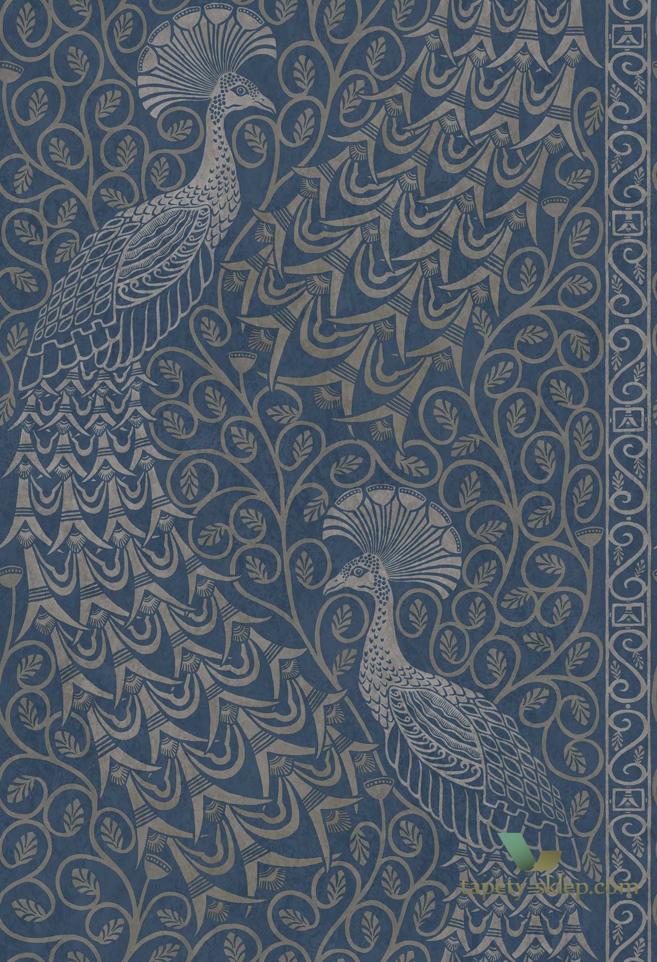 Tapeta Pawie Cole&Son Pavo Parade 116/8029 Pearwood